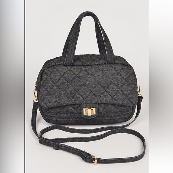 $18 start❤️NEW ARRIVAL Quilted denim bag - Picture 8 of 8